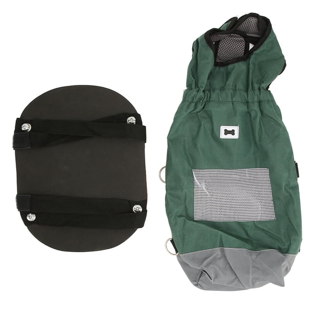 Fauteuil Roulant pour Chien, Trottinette pour Animaux Paralysés Roues Silencieuses Protection des Membres de la Poitrine Portable Sûr pour Intérieur