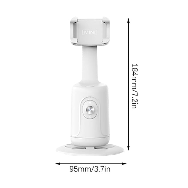 LSLJS Support de Suivi 360 Peut Automatique et Rotation avec Démarrage, Convient au Suivi en Direct, Support de Prise de Vue Vidéo Courte, Accessoires pour la Maison