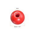 thumbnail image 2 of Unique Bargains Threaded Ball Knobs, 1.57Inch Dia M12 Female Thread Thermoset Round Ball Handles, Red 6 Pack, 2 of 5