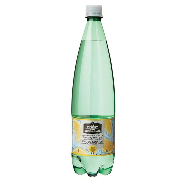 Our Finest Eau de Source Arôme Naturel de Citron – Gazéifiée 1L