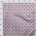 thumbnail image 3 of oneOone Rayon Pink Fabric Floral Fabric For Sewing Printed Craft Fabric By The Yard 56 Inch Wide, 3 of 5