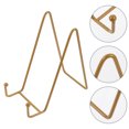 thumbnail image 4 of SHISUYAN Metal Easel Plate Holder Easel Display Stand Metal Plate Stand for Display Tabletop Picture Display Stand, 4 of 8