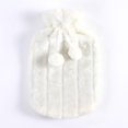 thumbnail image 1 of Yhmxh Home and Kitchen,Home Essentials 2L Hot Water Bottle Faux Fleece Cloth Cover Thermotherapy Fresh-keeping Cover Hot Warming Cold Protection Removable Hot Water Bottle Covers, 1 of 2