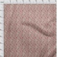 thumbnail image 4 of oneOone Polyester Spandex Dusty Gray Fabric Florals Sewing Material Print Fabric By The Yard 56 Inch Wide, 4 of 4