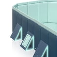 thumbnail image 3 of Foldable Swimming Pool, FoldingPet Swimming Pools Foldable Kiddie Pool Bath Pool Inflation Free For Home Outdoor1.6m / 5.25ft, 3 of 8