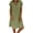 2- Vert, variante sur Ersazi Mode Femmes Décontractée Robe Sans Manches à Col en V Unie Manteau à Manches Longues Ensemble Deux Pièces Robe Portefeuille 9- Robes Vertes pour Femmes G