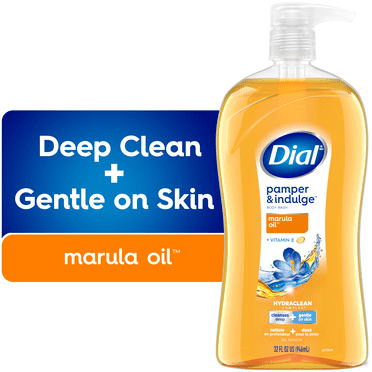 Dial Marula Oil Nourishing Body Wash, 946ml, Dermatologist Tested, Free from Silicones, Parabens, Phthalates, SLS