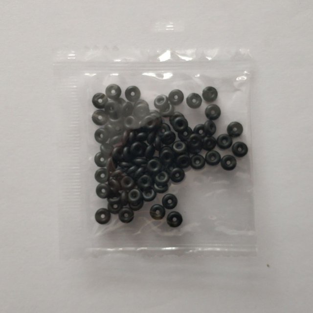 100 Pcs Carp Fishing Rigs Rings O Ring for Wacky Rigging Worms Connectors Tackle