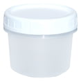 thumbnail image 1 of XIPYYKM 1 Pack-5.4 OZ Freezer Storage Container, Small Plastic Container with Twist Top Lid, Round Food Storage Container, Reusable Soup Container Microwave/Dishwasher Safe, 1 of 9