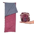 thumbnail image 2 of Lixada 190 * 75cm Sac de Couchage d'Extérieur Camping Voyage Randonnée Multifonction Ultra-Léger 680g, 2 of 3
