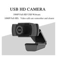 thumbnail image 4 of 1080P Webcam Full HD USB Camera with Microphone Web Cam for PC Computer ,Easy to Install, 4 of 7