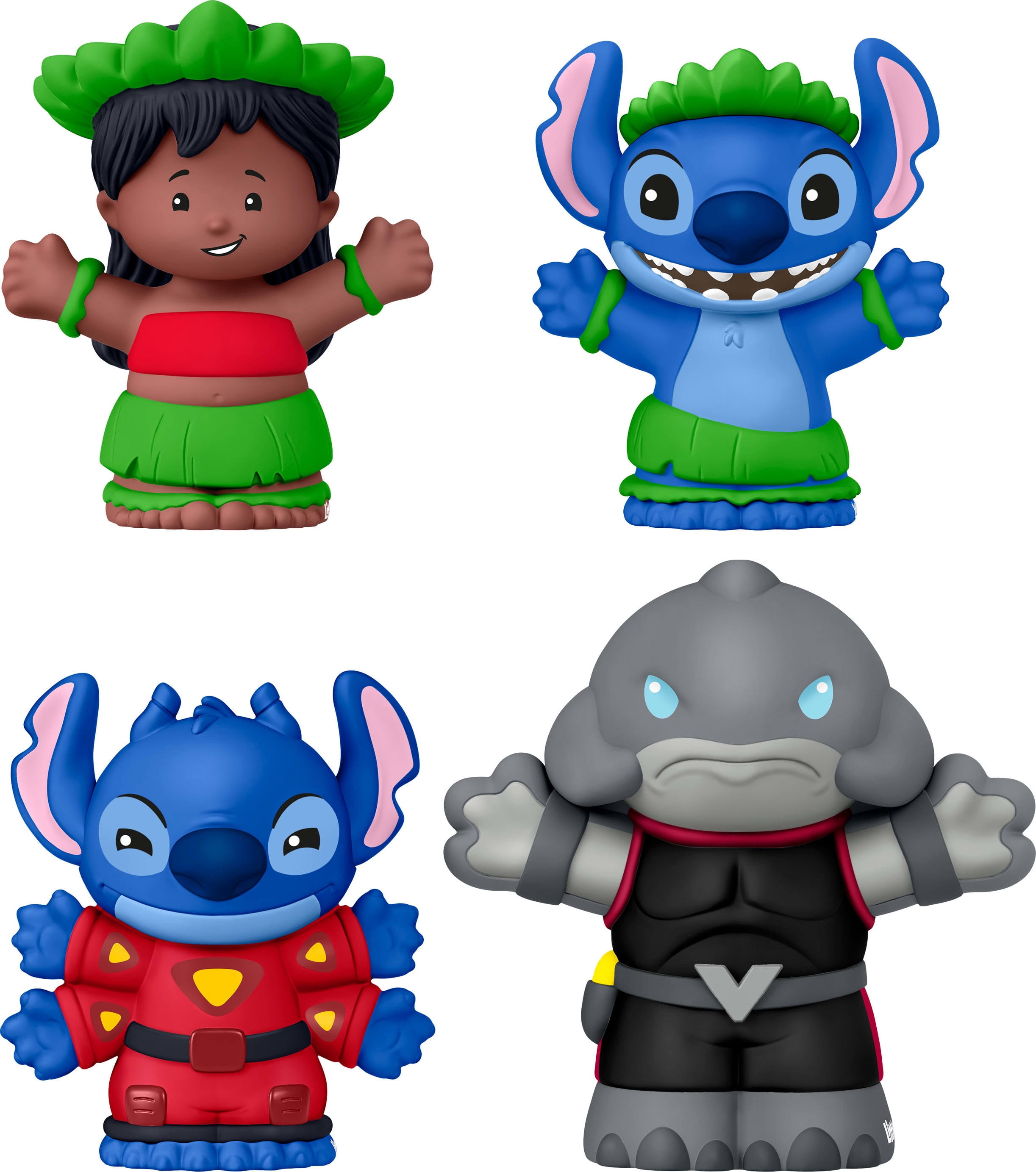 Little People Collector Disney Lilo & Stitch Special Edition Set for Adults & Fans, 4 Figures