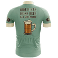 thumbnail image 2 of Ride Bikes Drink Beer Get Awesome Cycling Jersey - S, 2 of 3