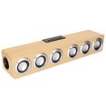 thumbnail image 2 of Soundbar, HiFi Sound Portable Soundbar Long Standby Time Multifunctional MDF  For Outdoor Yellow, 2 of 8