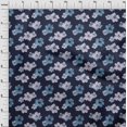 thumbnail image 4 of oneOone Rayon Sky Blue Fabric Floral & Sewing Craft Projects Fabric Prints By Yard 56 Inch Wide, 4 of 5