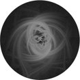 thumbnail image 1 of Ahgly Company Tapis Rond Lavable en Machine Intérieur Transitionnel Gris Minuit, 6 Pieds Rond, 1 of 7