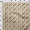 thumbnail image 3 of oneOone Velvet Light Brown Fabric Abstracts Craft Projects Decor Fabric Printed By The Yard 58 Inch Wide, 3 of 5