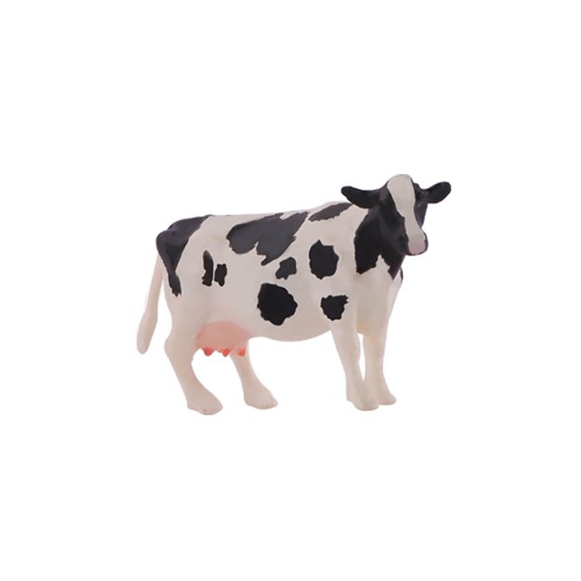 ziyahi 1/64 Mini Cow Figurine Tiny for Model Train Layout DIY Scene Sand Table