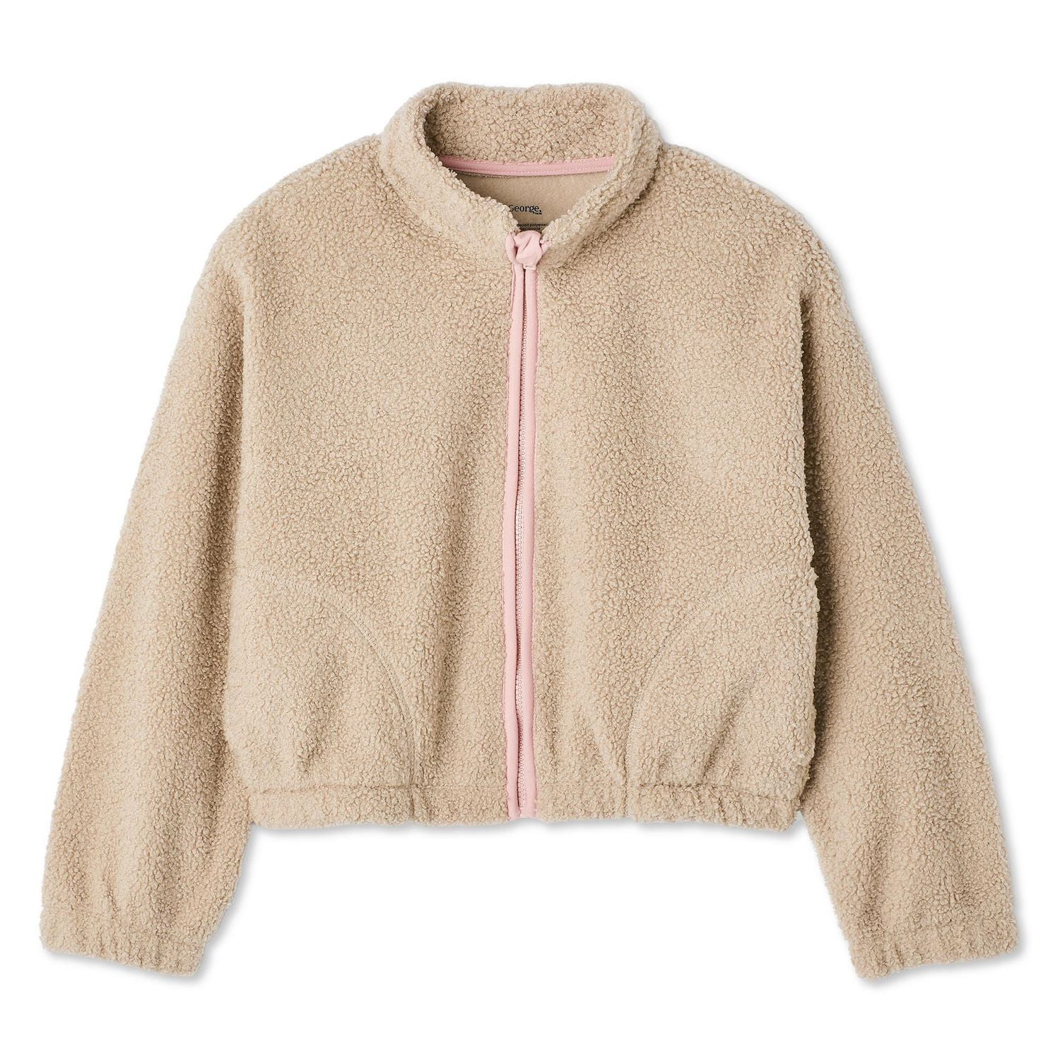 Veste zippée en bouclé George pour filles