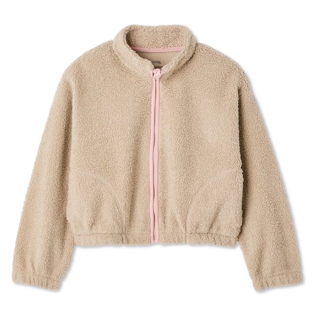 Veste zippée en bouclé George pour filles