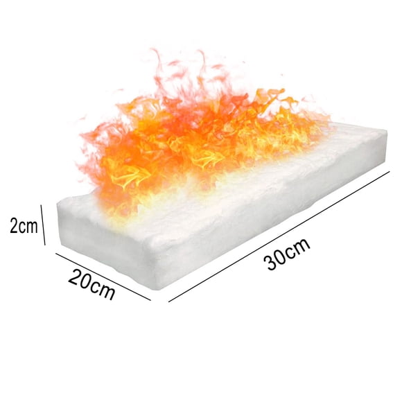 Ceramic Fiber Blanket Ceramic Sponge For Bioethanol Fireplace Resistant Insulation Cotton Firplace Firebox Home Improvement