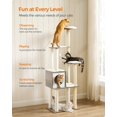 thumbnail image 3 of Cat Tree Feandrea 164cm Multi-Level with 5 Scratching Posts, 3 of 8
