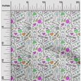 thumbnail image 2 of oneOone Polyester Spandex Fuschia Pink Fabric Tool Sewing Craft Projects Fabric Prints By Yard 56 Inch Wide, 2 of 4