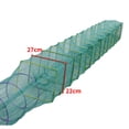 thumbnail image 3 of ruzhgo Pêche Pliant Maille Cages Pliantes Pêche Filet Crabes Homards Pièges, 3 of 8