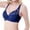 Blue, variant on Clearance!HomeGardon Lace Push Up Bras for Women Solid Color Gathering Camisole Back Buckle Breathable Underwear Adjustable Shoulder Straps Everyday Bras
