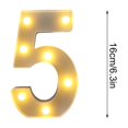 thumbnail image 2 of RXIRUCGD Letters Lights Alphabet Lamp LED Letter Lighting Letter Light Illuminated Letters Night Lights Decoration For Birthday Party Wedding Children’s Room, 2 of 6