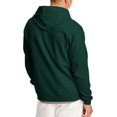thumbnail image 2 of Hanes Mens ComfortBlend EcoSmart Full Zip Hoodie, XL, Deep Forest, 2 of 6