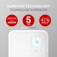 thumbnail image 3 of Stelpro White ST Non-Programmable Electronic Thermostats for Baseboards and Convectors, 3 of 12