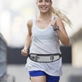 thumbnail image 1 of Dvkptbk Sport Ceinture Ceinture de Course Sac Banane de Sport Sac de Taille pour Hommes et Femmes Ceinture de Sport avec Fermeture Éclair pour Course Randonnée Escalade Rangement et Organisation, 1 of 9