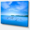 thumbnail image 2 of Baratti Baie Petits Rochers dans la Mer Bleue - Toile d'Art Extra Large Bord de Mer, 2 of 3
