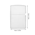 thumbnail image 3 of Shisuyan 2pcs Transparent Plastic Lighter Cases For Kerosene Cigarette Lighters Portable Protective Sleeves For Smoke Lighters Plastic Covers Compatible for Zippo, 3 of 8