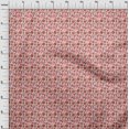 thumbnail image 4 of oneOone Velvet Peach Fabric African Craft Projects Decor Fabric Printed By The Yard 58 Inch Wide, 4 of 4