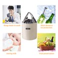 thumbnail image 4 of Boîte à Lunch Chauffante pour Travail Sac Isotherme Cylindre Sac Isotherme Grand Papier D\'aluminium Portable Rond Sac à Lunch pour Travail avec Sac Isotherme pour Riz, 4 of 5