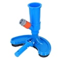thumbnail image 3 of Underwater Cleaner, Easy Assemble Portable Pool Vacuum Reusable ABS With Brush Mesh Bag For Fountains US Standard, 3 of 8