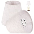 thumbnail image 1 of 2pcs Fabric Lamp Shades Lamp shade replacement Lamp Dust Covers for Floor Lamp and Table Light, 1 of 6