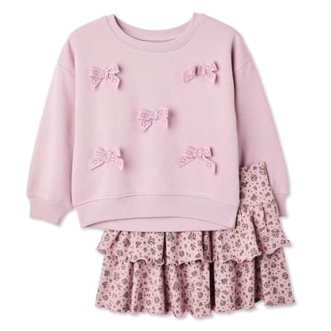 Ensemble 2 pièces avec jupe George pour petites filles