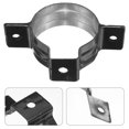 thumbnail image 2 of 1 Set Metal Rigid Pipe Strap Aluminum Alloy Cable U Bracket Clamp Hanger Tube Strap Tension Clips Water Pipe Clamp Plastic Tube Positioner Accessories, 2 of 9