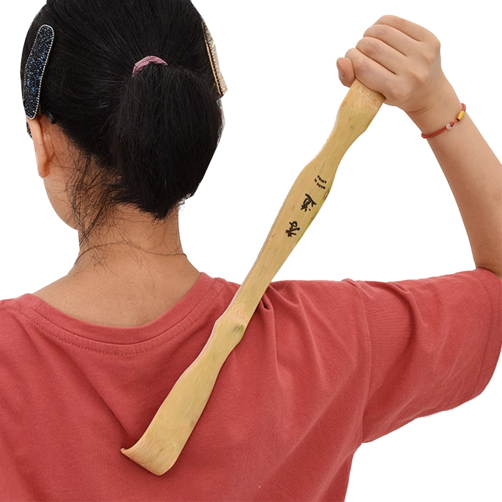 Bamboo Back scratcher, extension back scratcher, suitable for men, women, back itching artifact