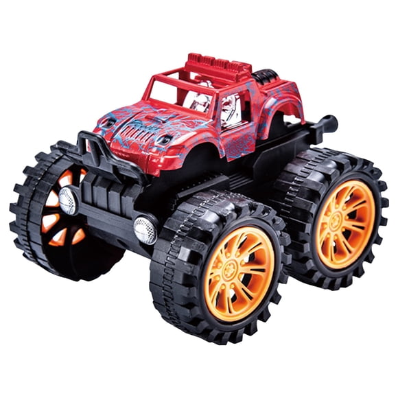 tumgatte Voiture Jouet à Friction pour Enfants, Véhicule Tout-Terrain Absorbant les Chocs, Jouets, Rotation à 360°, Cascade, Voiture Jouet de Campagne, Liquidation