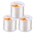 thumbnail image 1 of 3 Rolls 0.8mm Stretchy Jewelry Thread, Elastic Beading Cord for Bracelet Making & DIY Jewelry, 1 of 7