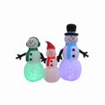 thumbnail image 1 of INFLAT SNOWMAN FAMILY 8'(Pack of 1), 1 of 1