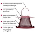 thumbnail image 4 of Perky-Pet Red Cardinal Wild Bird Feeder – 2.5 lb capacity, 4 of 8
