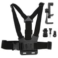 thumbnail image 2 of Mobile Phone Chest Strap, Chest Mount Harness Strap Convenient Free Hands Detachable Stand  For Live Streaming, 2 of 8