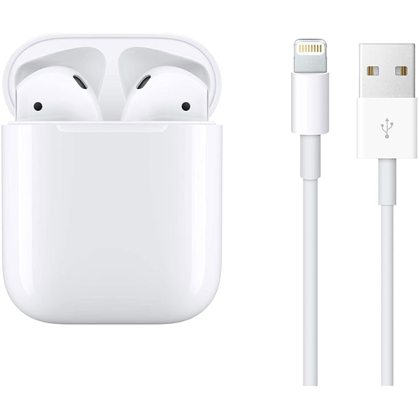 Apple AirPods (2nd Generation) with Charging Case (Wired) - White