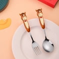thumbnail image 2 of Sentmoon Flatware Set Flatware Year Of The Horses Themed Stainless Steel Spoon and fork Cutlery Set and A Festive Tableware Gift Set, 2 of 7