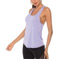 thumbnail image 4 of EYIIYE Women' s Casual Gym Racer Back Running Vest Fitness Jogging Tank Top, 4 of 4